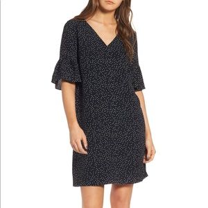 Madewell flutter sleeve dress